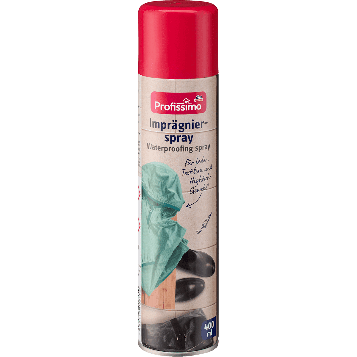 Profissimo Spray imperméabilisant sans PFC, 400 ml (Profissimo Imprägnierspray PFC-frei, 400 ml) — منتج ألماني أصلي في المغرب
