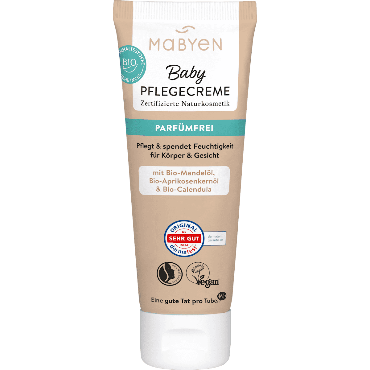 Mabyen Bébé crème de soin, 75 ml — منتج ألماني أصلي في المغرب