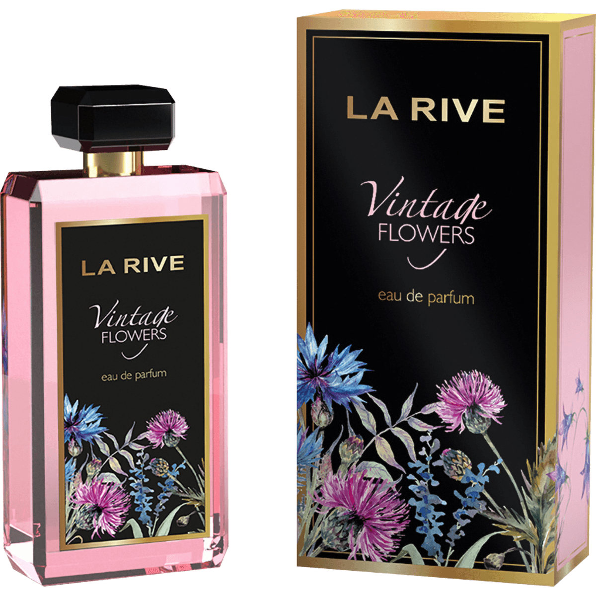 LA RIVE Vintage Flowers Eau de Parfum, 90 ml — produit allemand authentique au Maroc
