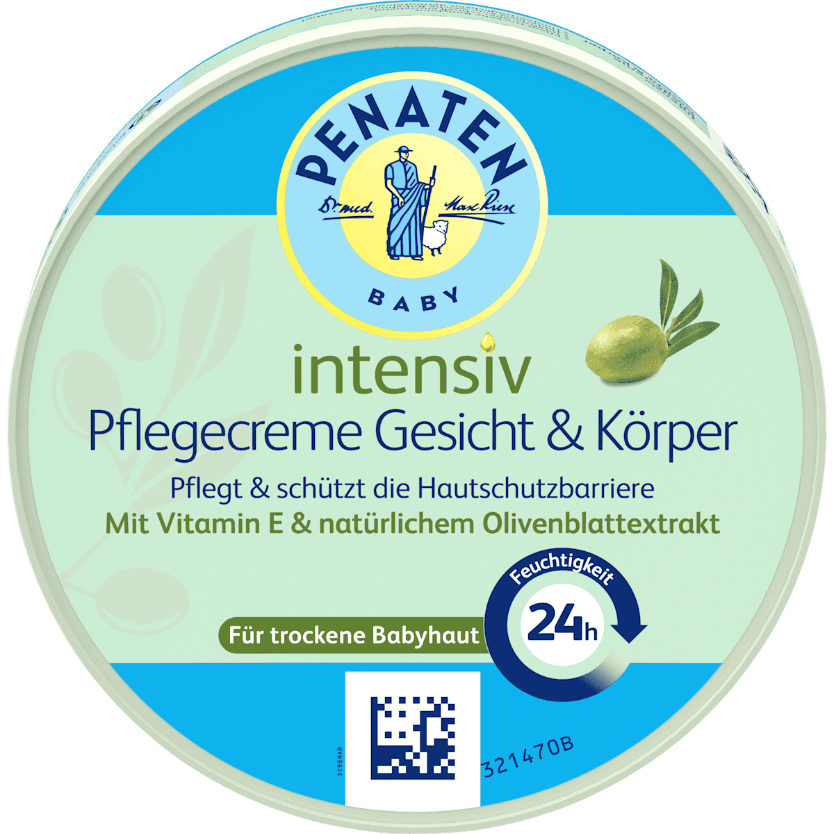 Penaten Baby cream face care & body intensiv, 100 ml (Penaten Baby Pflegecreme Gesicht & Körper intensiv, 100 ml) — authentic German product in Morocco