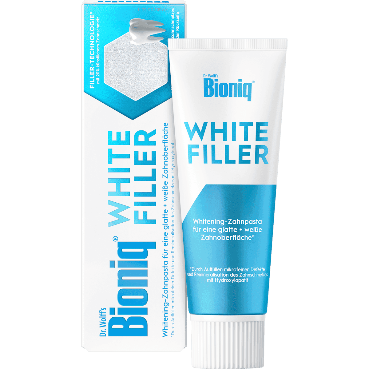 Bioniq® Dentifrice White Filler, 75 ml — منتج ألماني أصلي في المغرب