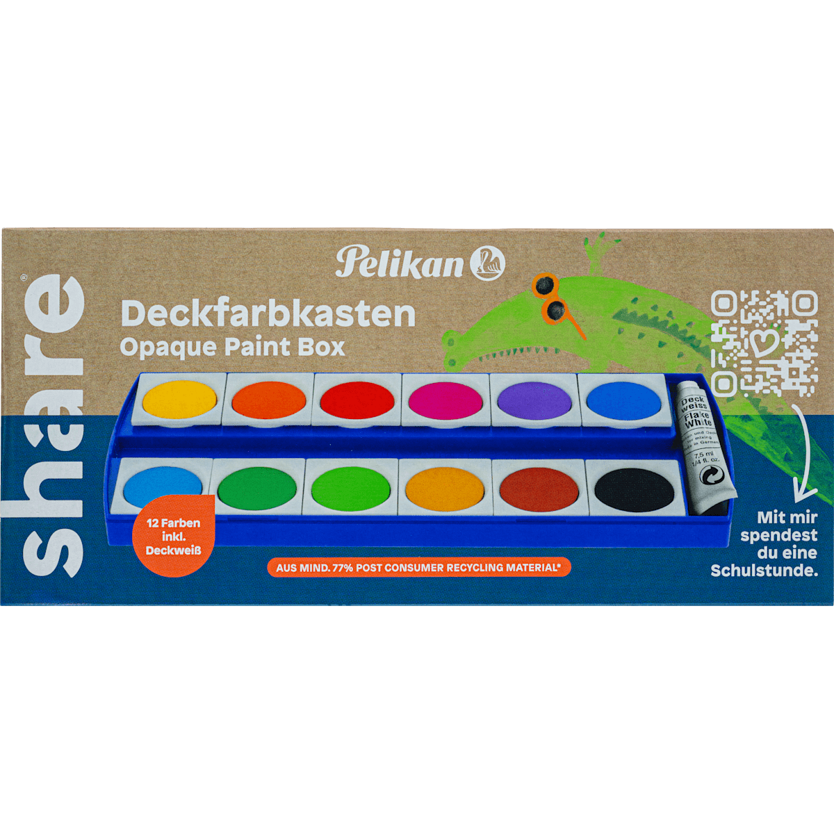share Boîte de peinture Eco by Pelikan, 1 pièce — منتج ألماني أصلي في المغرب