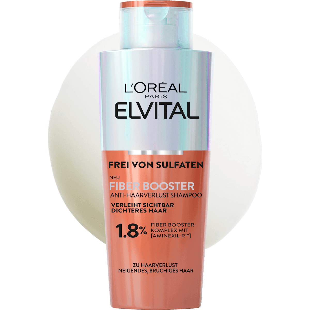 L'ORÉAL PARiS ELVITAL Shampoo Fiber Booster, antichute, 200 ml — authentic German product in Morocco
