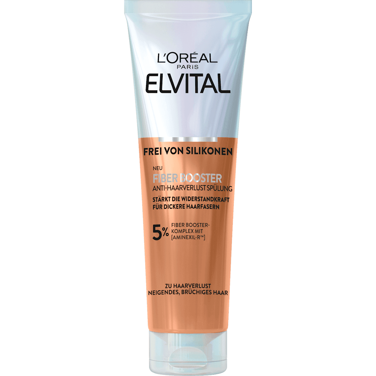 L'ORÉAL PARiS ELVITAL Conditioner Fiber Booster, antichute, 150 ml (L'ORÉAL PARiS ELVITAL Conditioner Fiber Booster, Anti-Haarverlust, 150 ml) — produit allemand authentique au Maroc