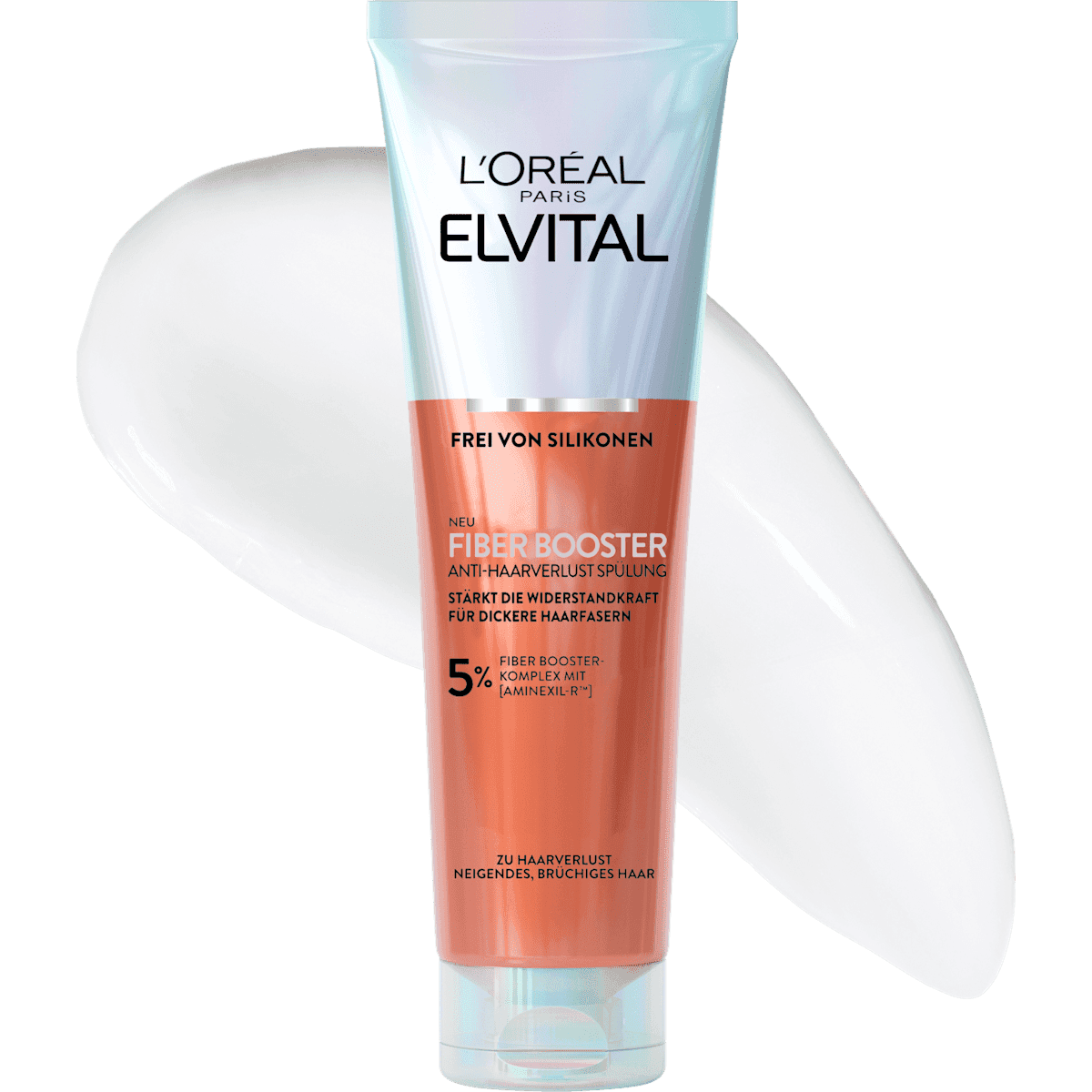 L'ORÉAL PARiS ELVITAL Conditioner Fiber Booster, antichute, 150 ml — produit allemand authentique au Maroc