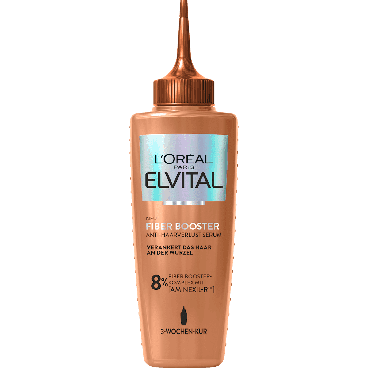 L'ORÉAL PARiS ELVITAL hair serum Fiber Booster, antichute, 102 ml (L'ORÉAL PARiS ELVITAL Haarserum Fiber Booster, Anti-Haarverlust, 102 ml) — authentic German product in Morocco