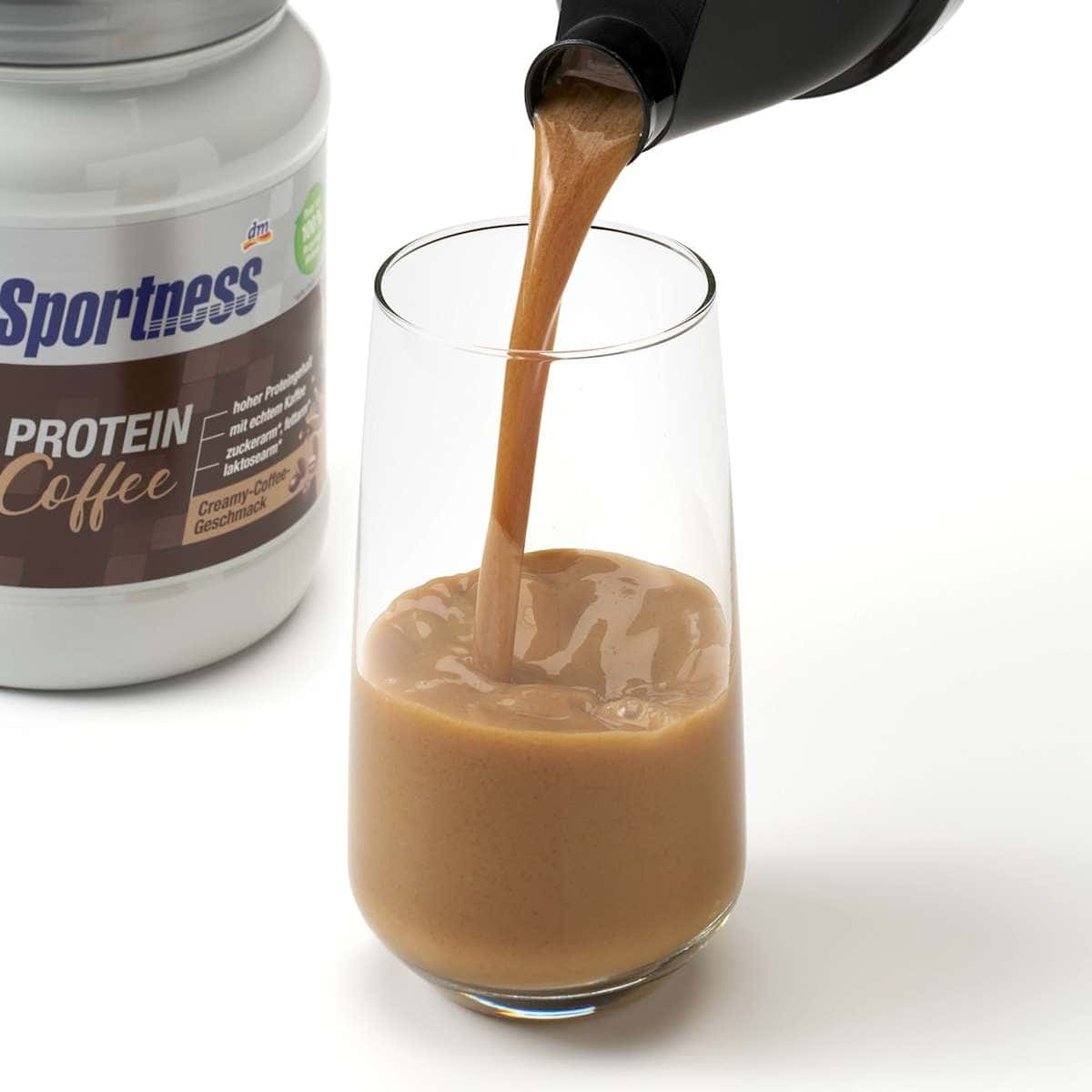 Sportness Protein Coffee Creamy-Coffee-flavour, 450 g (Sportness Protein Coffee Creamy-Coffee-Geschmack, 450 g) — authentic German product in Morocco