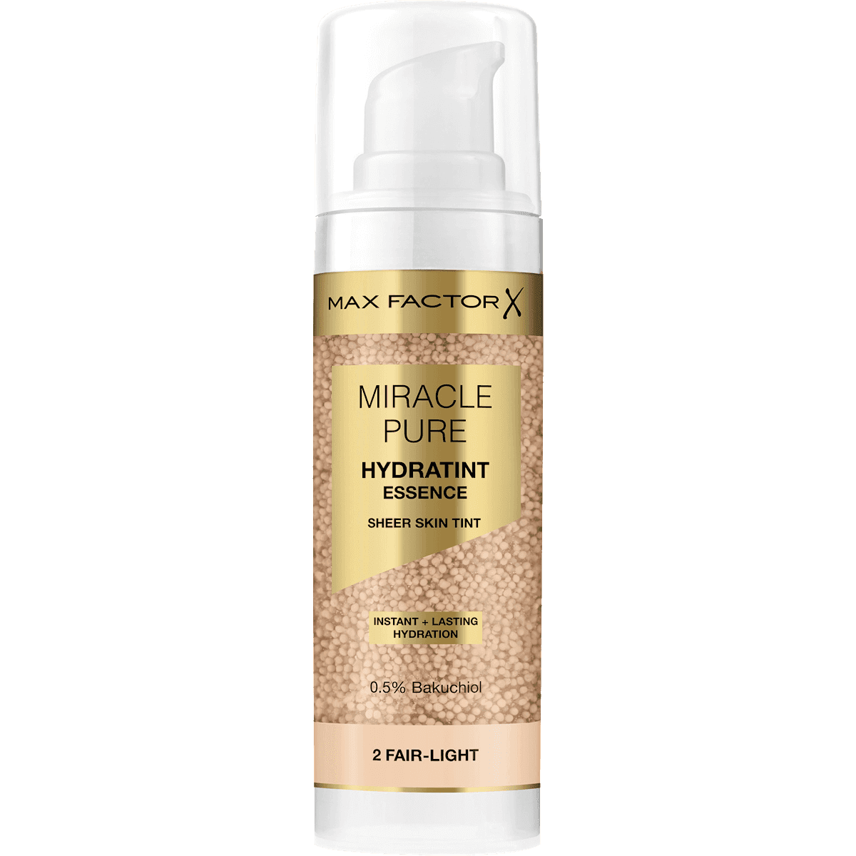 MAX FACTOR Foundation Miracle Pure Hydratint Essence 2 Fair-light, 30 ml — منتج ألماني أصلي في المغرب