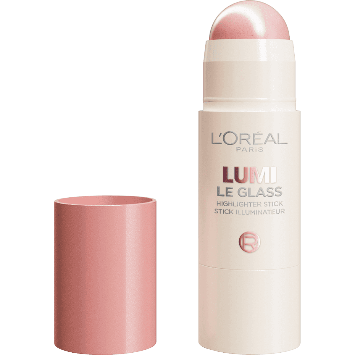 L'ORÉAL PARiS Highlighter Stick Lumi Le Glass 620 Pink Ballet, 5 g — produit allemand authentique au Maroc