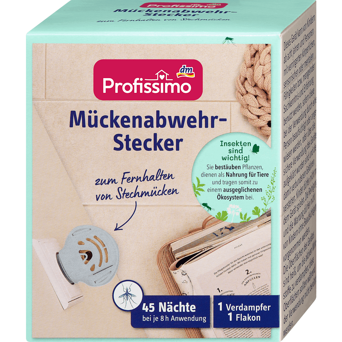 Profissimo Diffuseur électrique anti-moustiques, 1 pièce (Profissimo Mückenstecker, 1 St) — منتج ألماني أصلي في المغرب