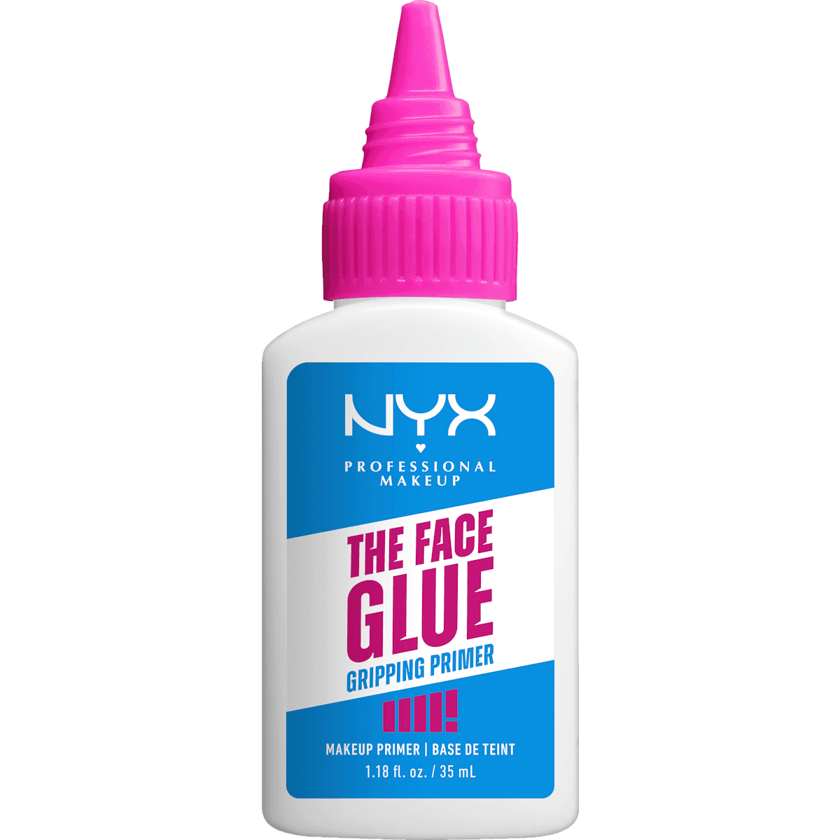 NYX PROFESSIONAL MAKEUP Primer The Face Glue Gripping, Hydrating, 35 ml — produit allemand authentique au Maroc
