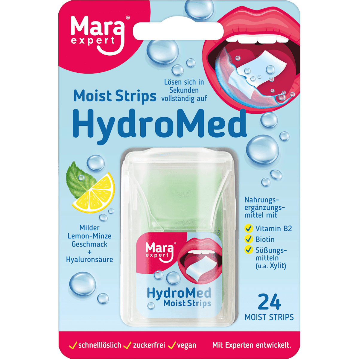 Mara HydroMed Moist Strips, 24 pièces — منتج ألماني أصلي في المغرب