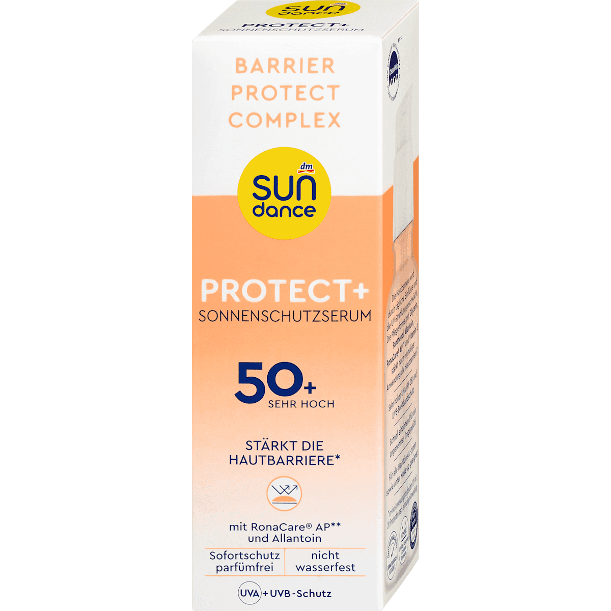 SUNDANCE Fluide solaire Serum visage, UV Protect+ LSF 50+, 50 ml (SUNDANCE Sonnenfluid Serum Gesicht, UV Protect+ LSF 50+, 50 ml) — produit allemand authentique au Maroc