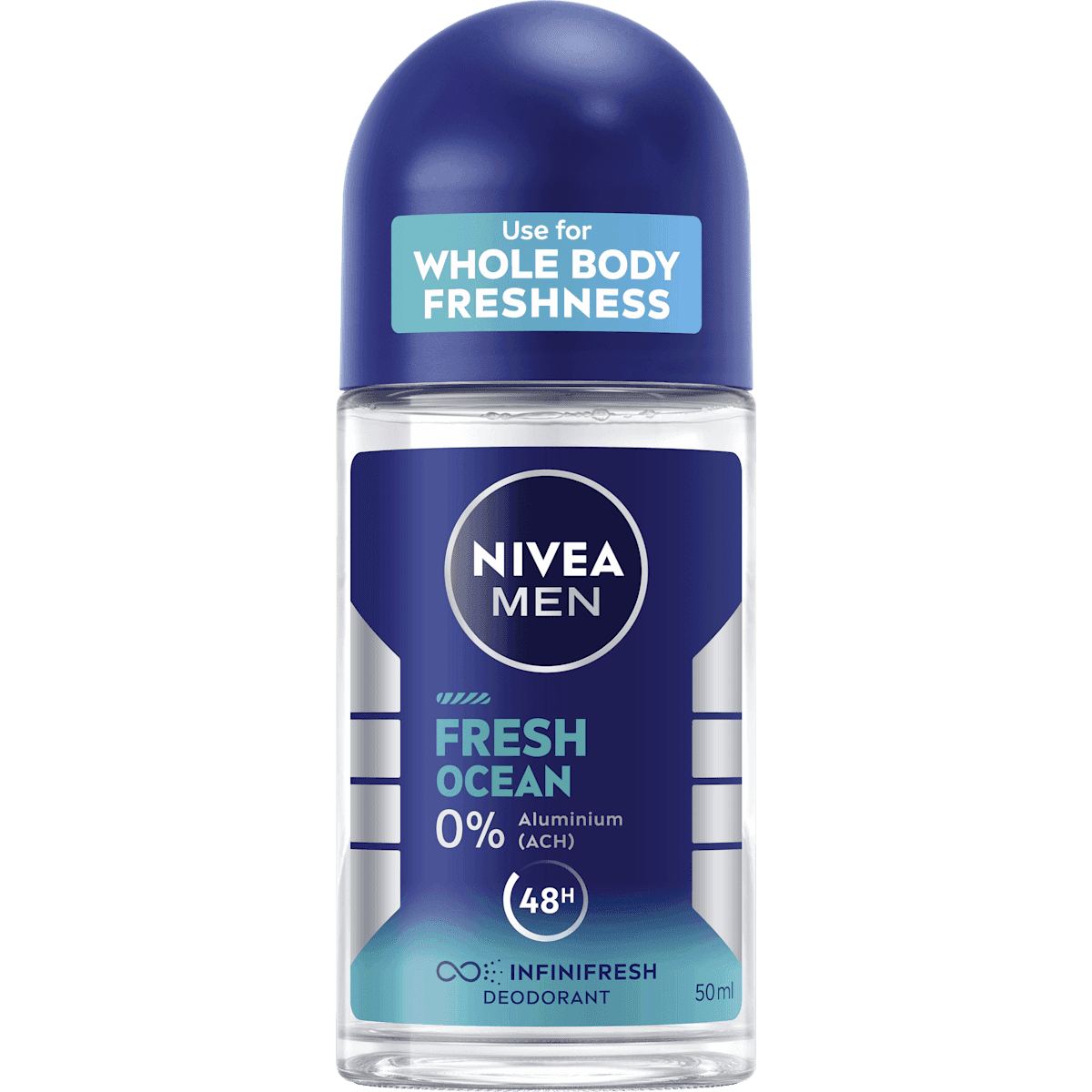 NIVEA MEN Déodorant bille Fresh Ocean, 50 ml — منتج ألماني أصلي في المغرب