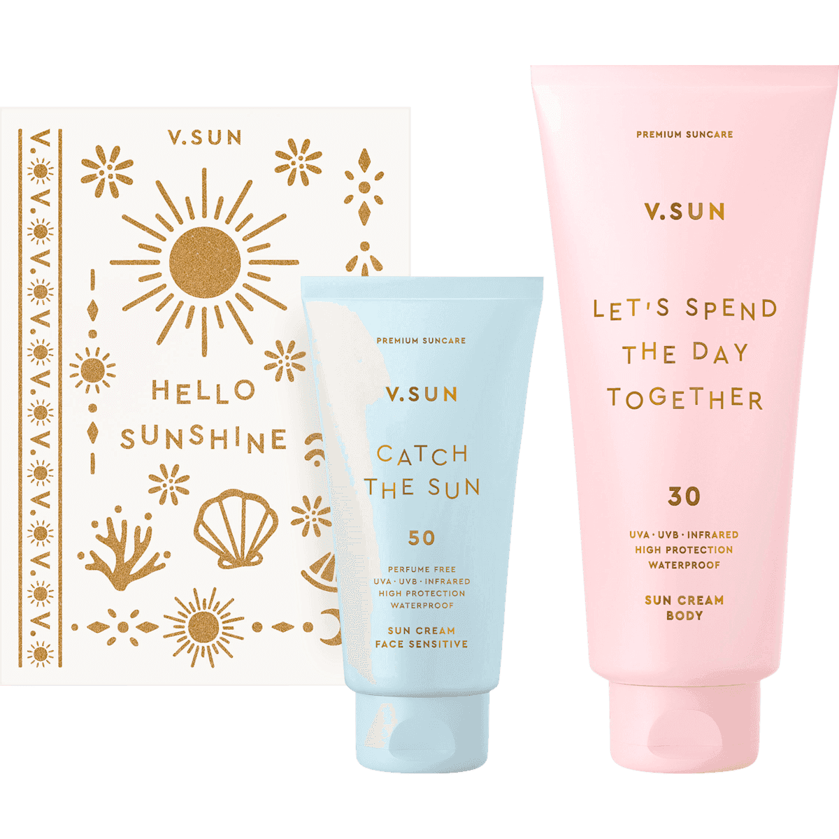 V.SUN Protection solaire Festival Set, 1 pièce — produit allemand authentique au Maroc