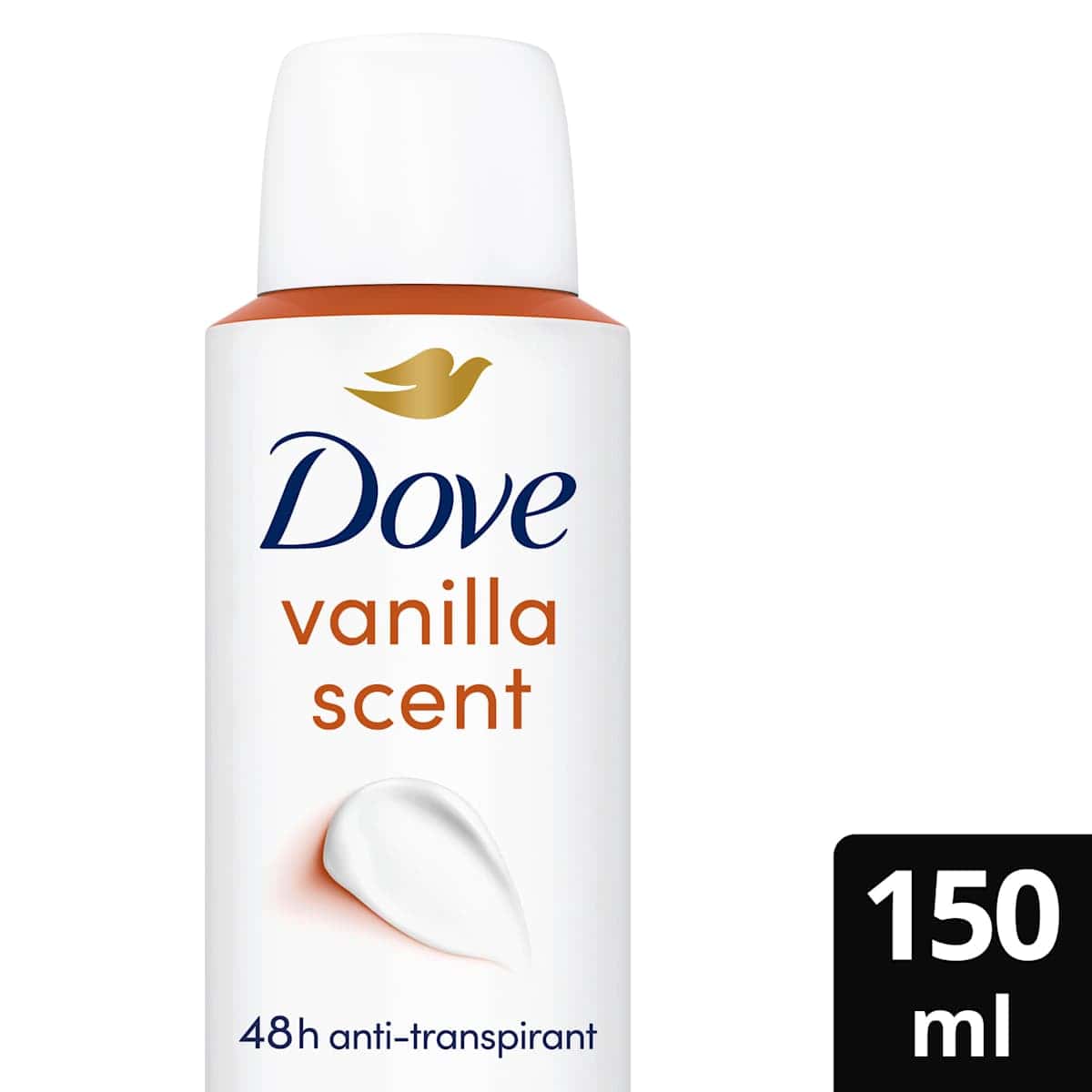 Dove anti-transpirant Déodorant spray Vanilla Scent, 150 ml — منتج ألماني أصلي في المغرب