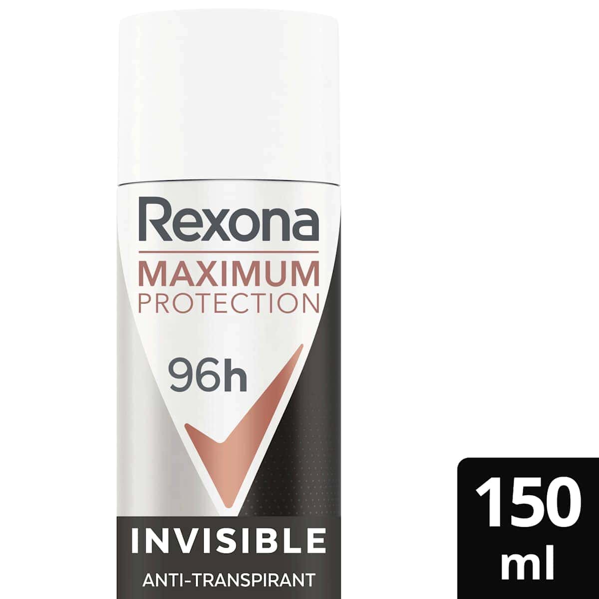 Rexona antiperspirant Deodorant spray Maximum Protection Invisible, 150 ml — authentic German product in Morocco