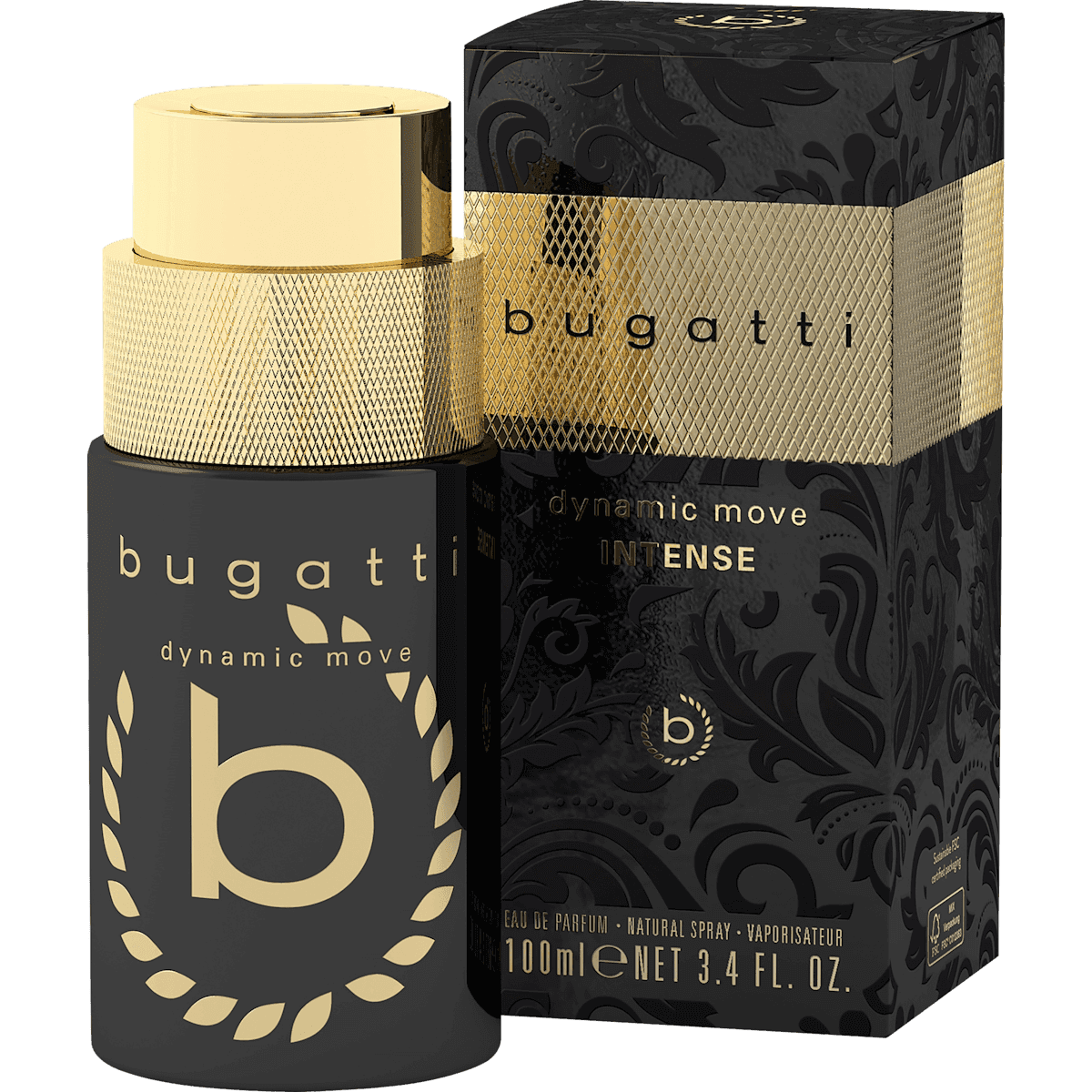 bugatti dynamic move Intense Eau de Parfum, 100 ml — منتج ألماني أصلي في المغرب