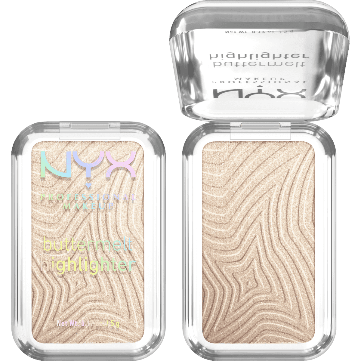 NYX PROFESSIONAL MAKEUP Highlighter Buttermelt Bright&Butta 05, 5 g — produit allemand authentique au Maroc