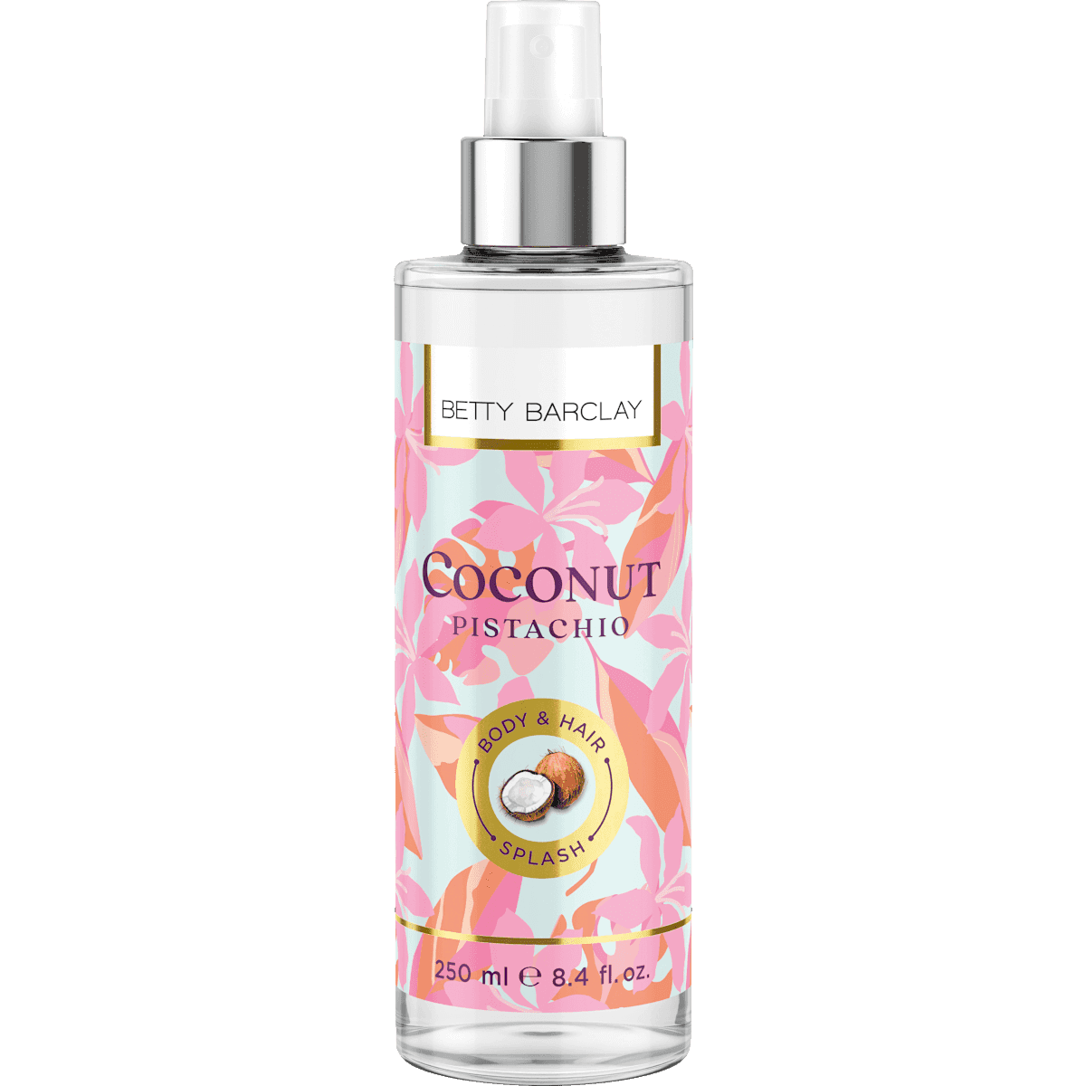 Betty Barclay Coconut Pistachio Brume corporelle Body Mist, 250 ml — منتج ألماني أصلي في المغرب