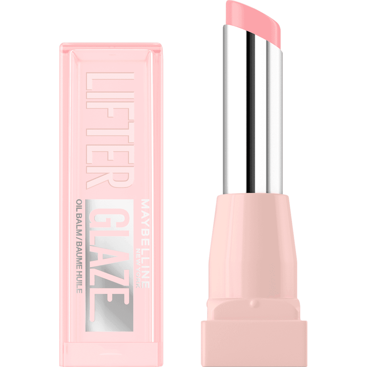 MAYBELLINE NEW YORK Baume à lèvres Lifter Glaze Oil Balm 002 Pink Drip, 2,8 g — produit allemand authentique au Maroc