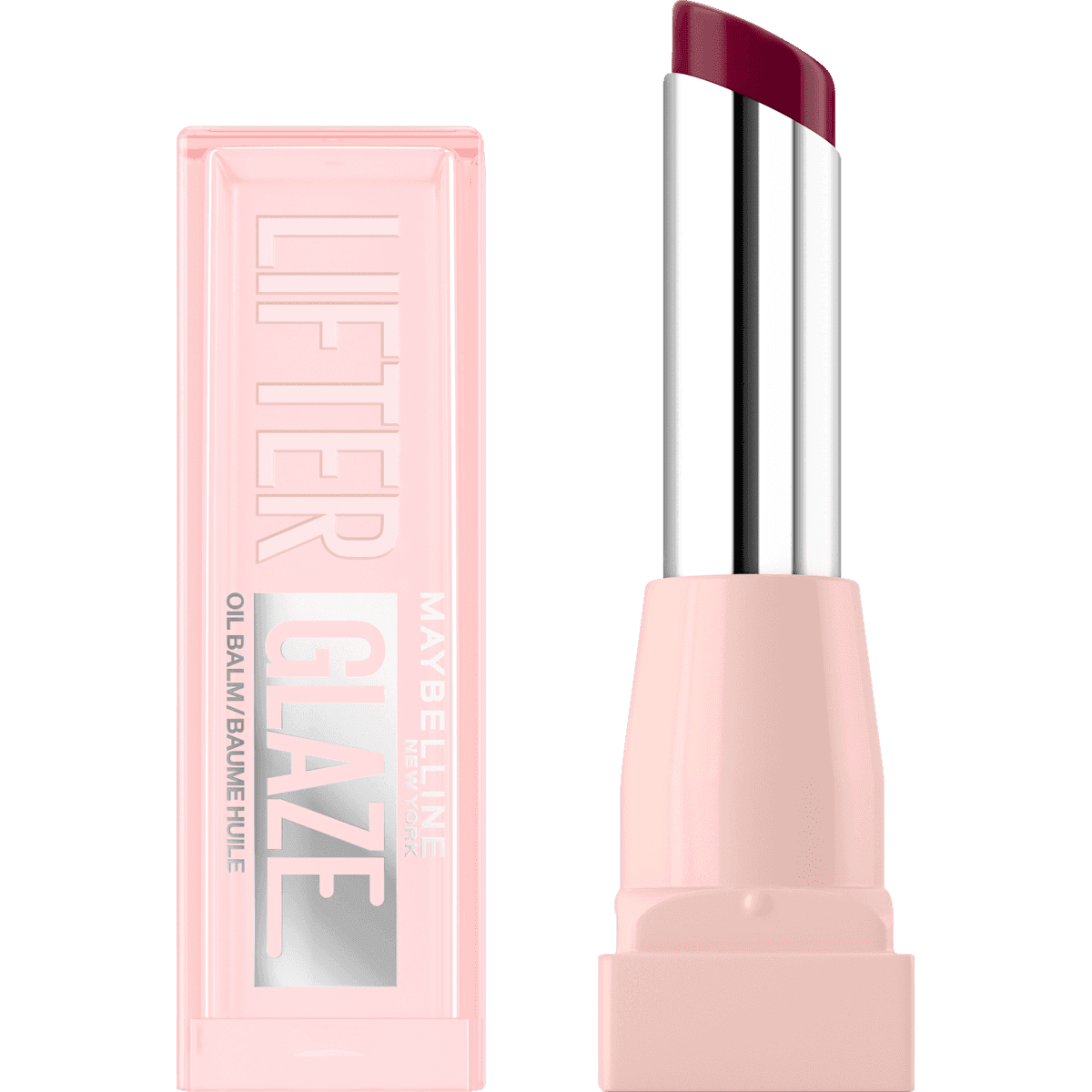MAYBELLINE NEW YORK Baume à lèvres Lifter Glaze Oil Balm 008 Acai Glaze, 2,8 g — produit allemand authentique au Maroc