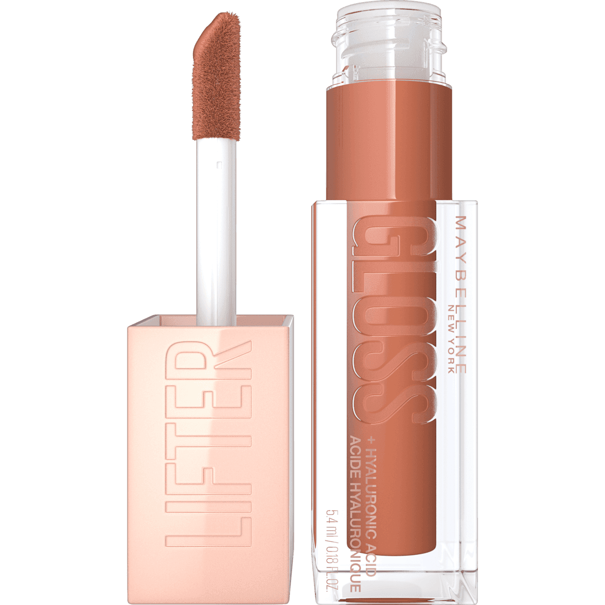 MAYBELLINE NEW YORK Gloss Lifter Gloss 027 Toffee, 5,4 ml — produit allemand authentique au Maroc