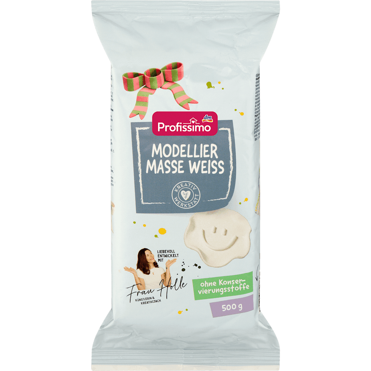 Profissimo Pâte à modeler, blanc, 500 g (Profissimo Modelliermasse, weiß, 500 g) — منتج ألماني أصلي في المغرب