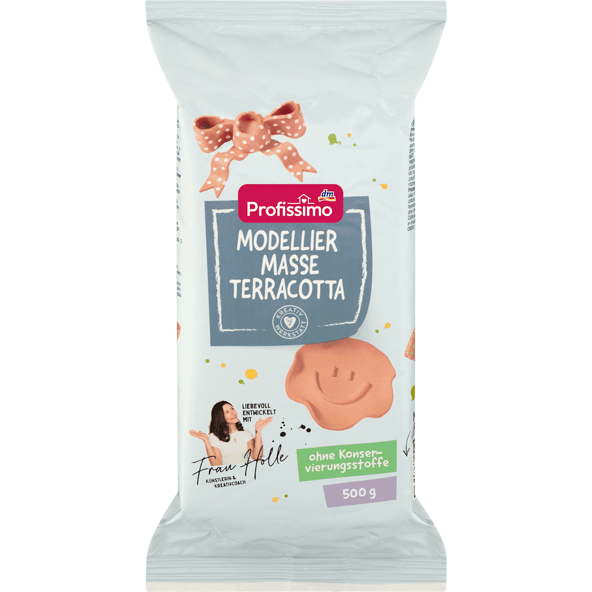 Profissimo Modelliermasse, terracotta, 500 g — authentic German product in Morocco