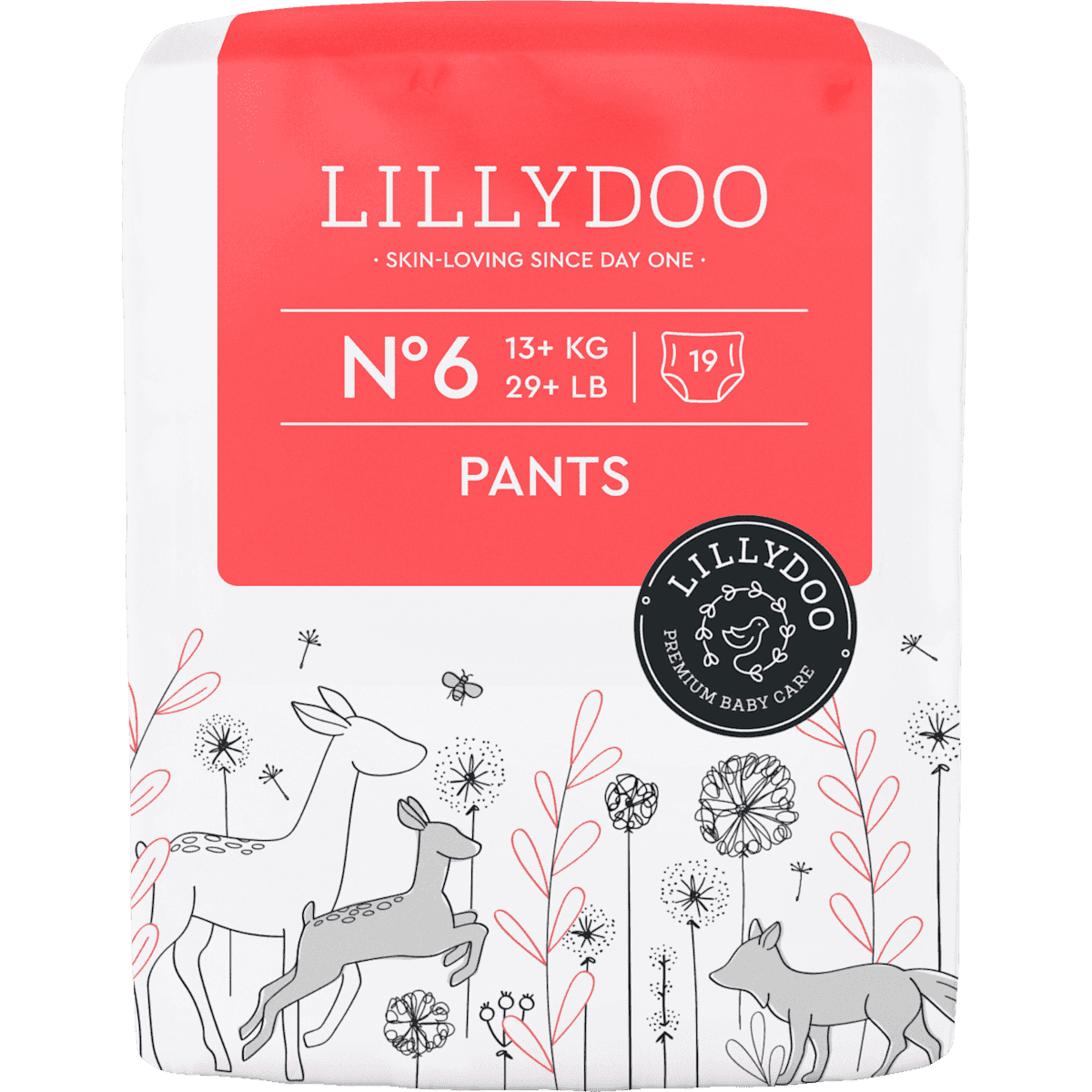 LILLYDOO Bébé Pants taille 6 (13+ kg), 19 pièces — produit allemand authentique au Maroc