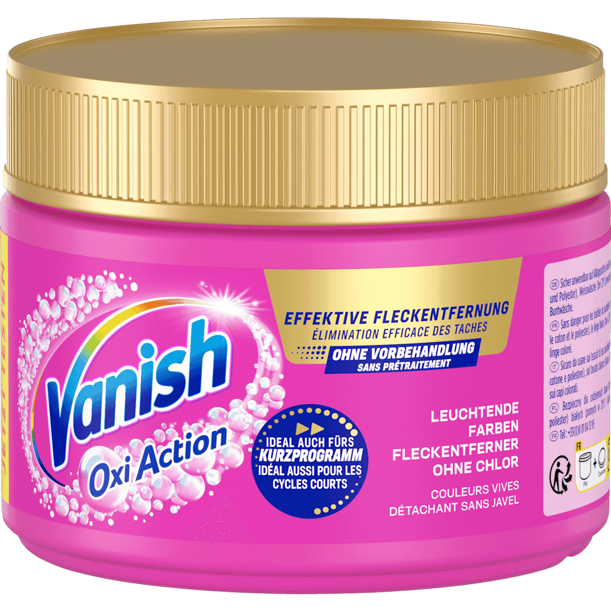 Vanish Détachant poudre Oxi Action Pink, 250 g (Vanish Fleckenentferner Pulver Oxi Action Pink, 250 g) — منتج ألماني أصلي في المغرب