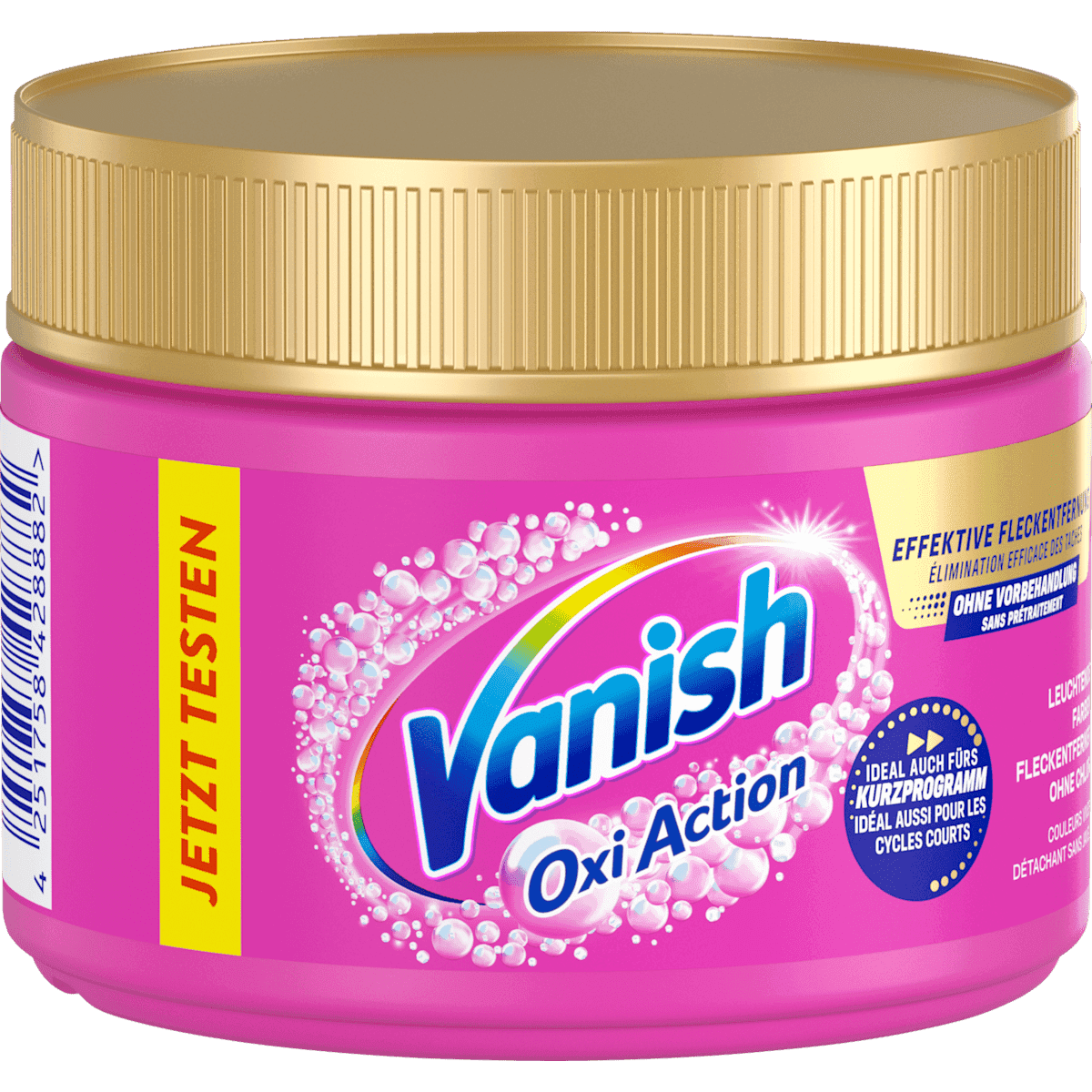Vanish Détachant powder Oxi Action Pink, 250 g — authentic German product in Morocco