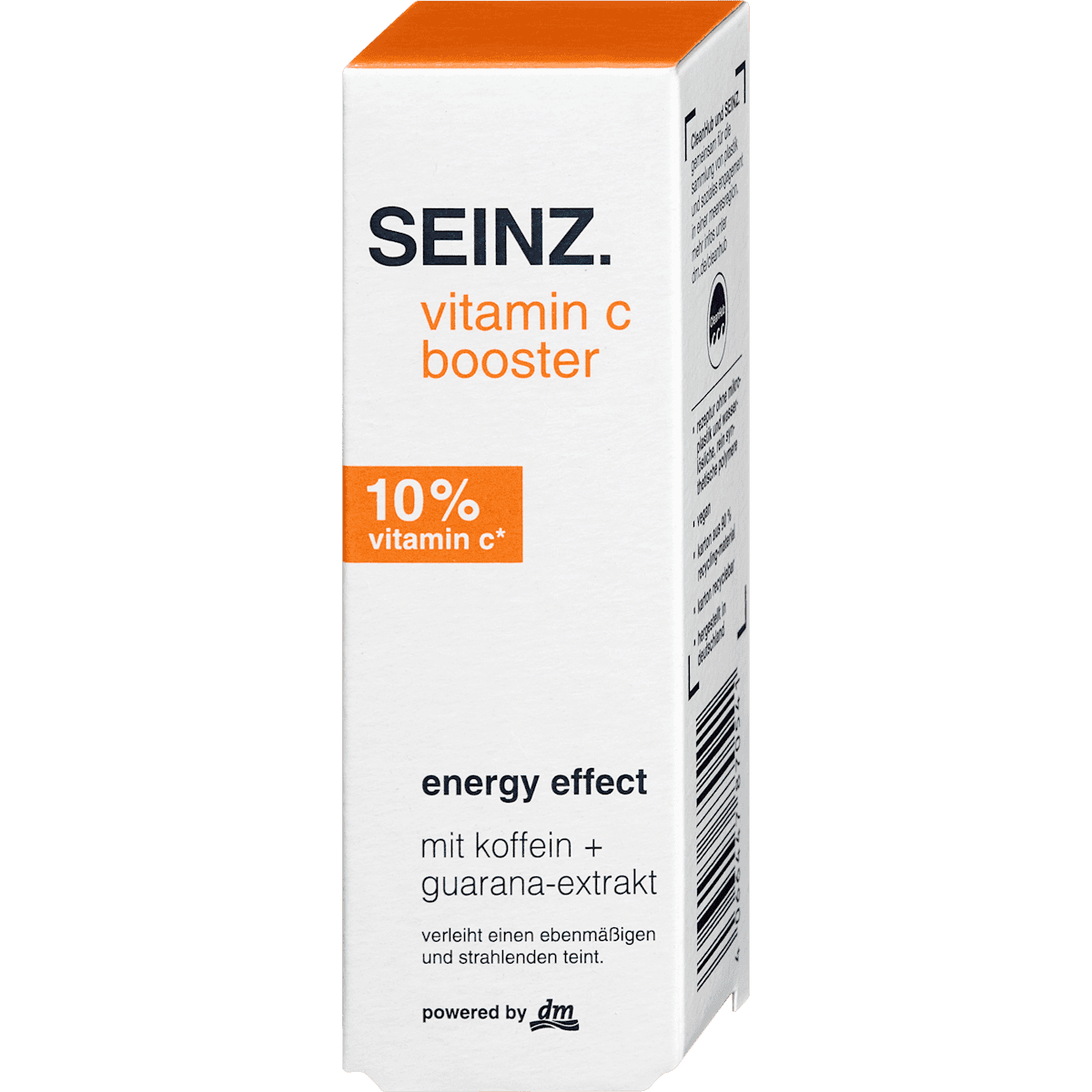 SEINZ. Serum Vitamine C Booster, Energy Effect, 30 ml (SEINZ. Serum Vitamin C Booster, Energy Effect, 30 ml) — produit allemand authentique au Maroc
