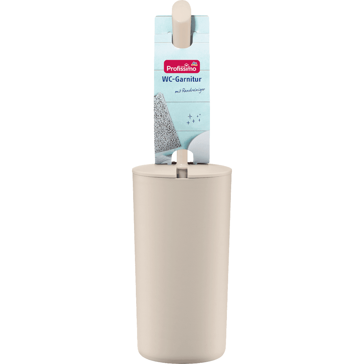 Profissimo WC-Garnitur with Randreiniger cream, 1 pc (Profissimo WC-Garnitur mit Randreiniger creme, 1 St) — authentic German product in Morocco