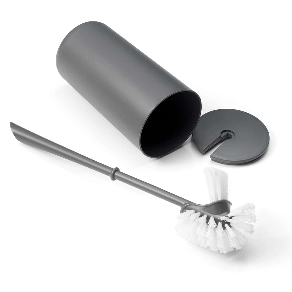Profissimo WC-Garnitur with Randreiniger grey, 1 pc (Profissimo WC-Garnitur mit Randreiniger grau, 1 St) — authentic German product in Morocco