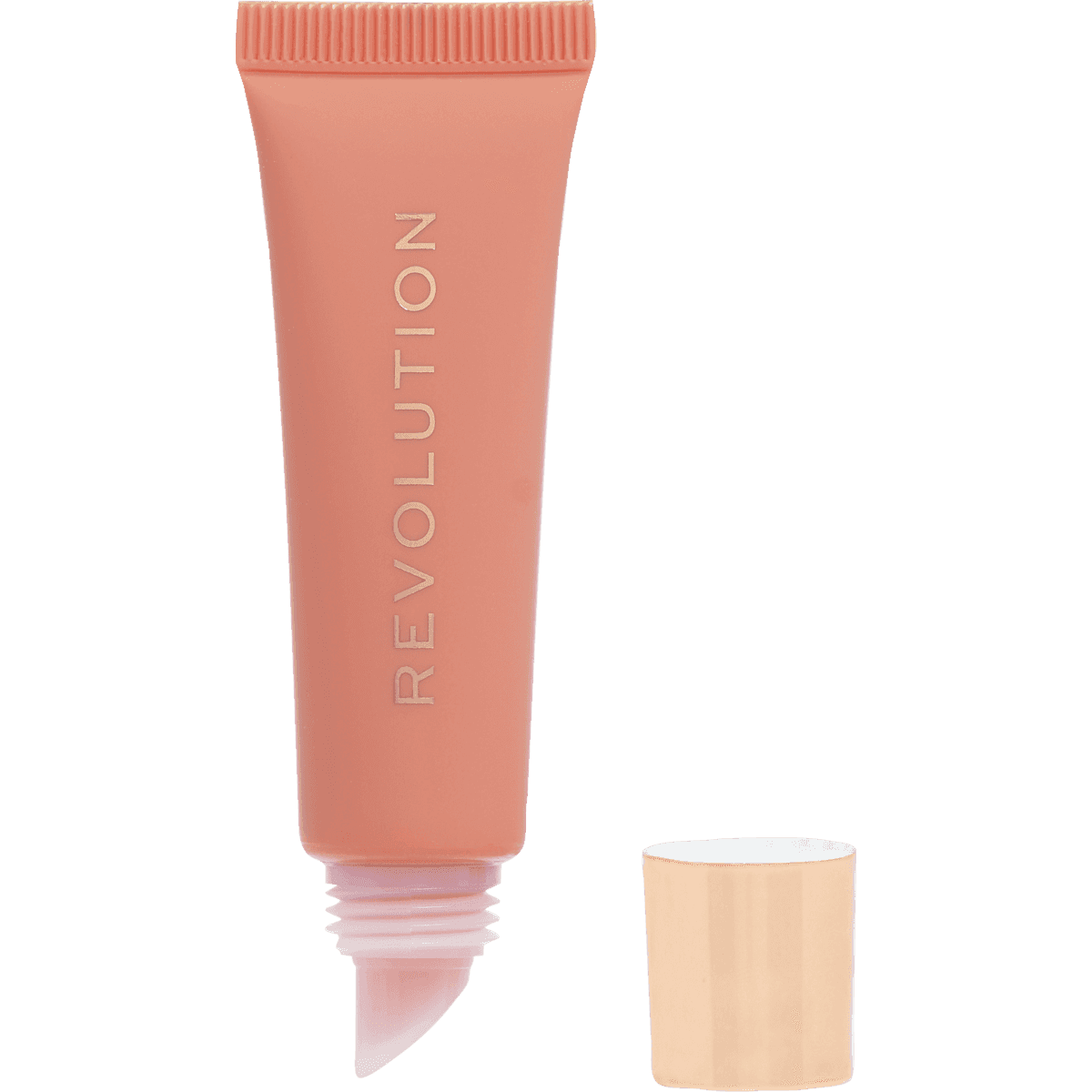 REVOLUTION Gloss Juicy Peptide Lip Balm Nude Spice, 8 ml — produit allemand authentique au Maroc