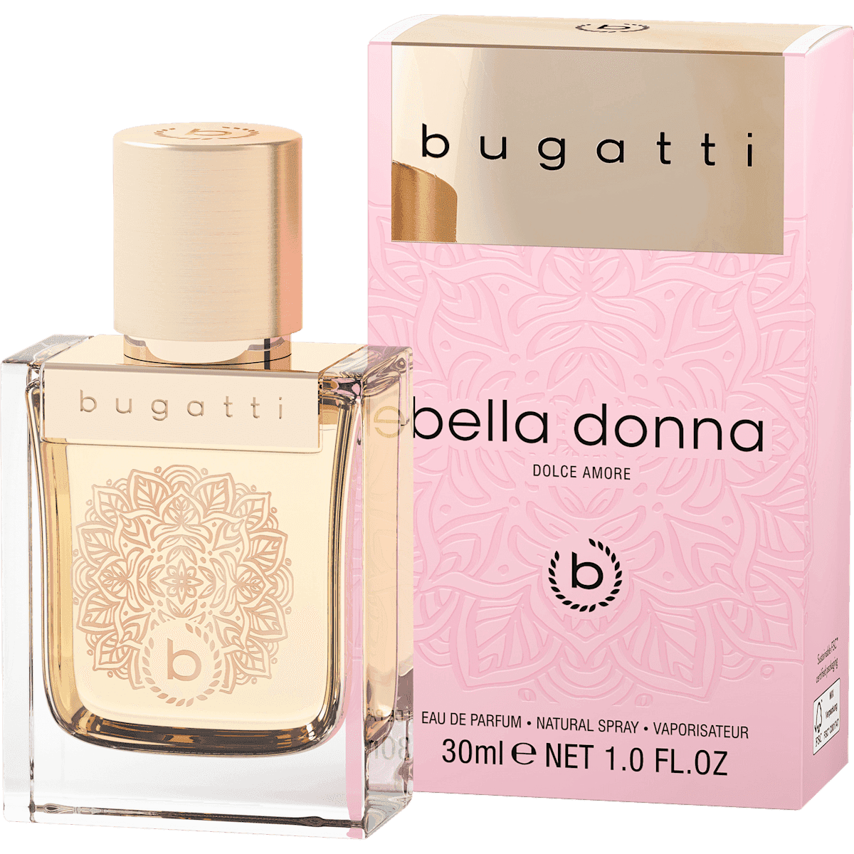 bugatti Bella Donna Dolce Amore Eau de Parfum, 30 ml — منتج ألماني أصلي في المغرب