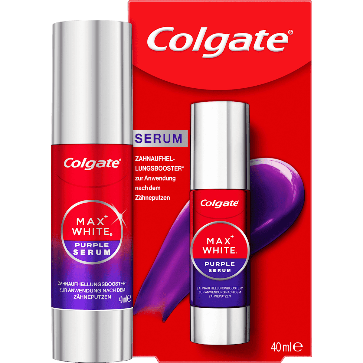 Colgate Dentifrice Purple Serum Max White, 40 ml — منتج ألماني أصلي في المغرب