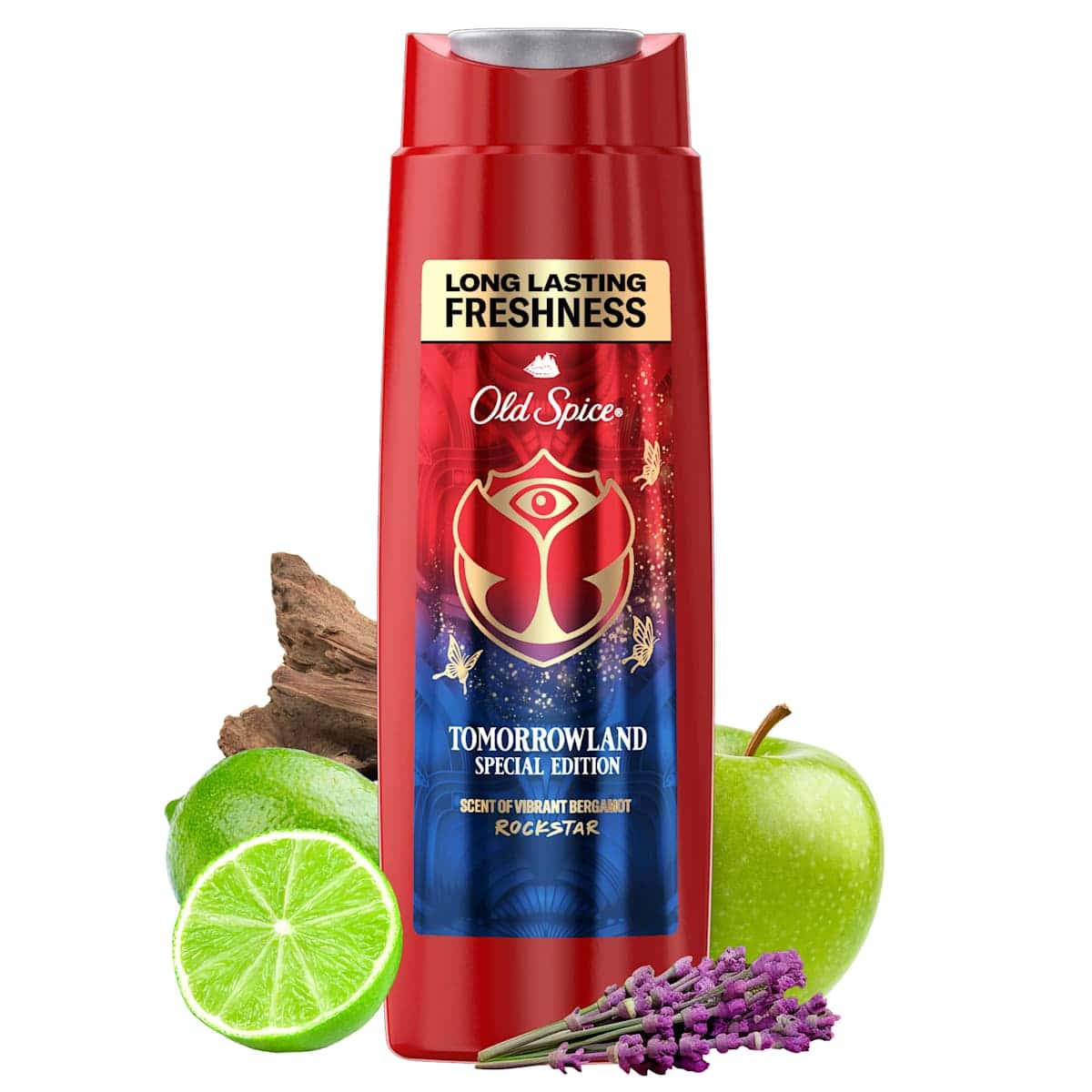Old Spice Gel douche Rockstar 3in1, 250 ml — produit allemand authentique au Maroc