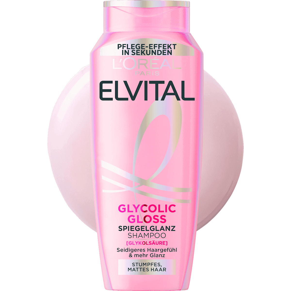 L'ORÉAL PARiS ELVITAL Shampooing Glycolic Gloss Spiegelglanz, 250 ml (L'ORÉAL PARiS ELVITAL Shampoo Glycolic Gloss Spiegelglanz, 250 ml) — منتج ألماني أصلي في المغرب