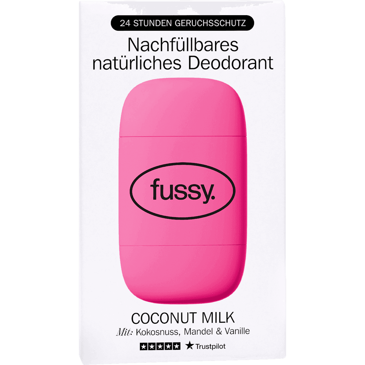 Fussy Déodorant stick Coconut Milk + recharge, 40 g — منتج ألماني أصلي في المغرب