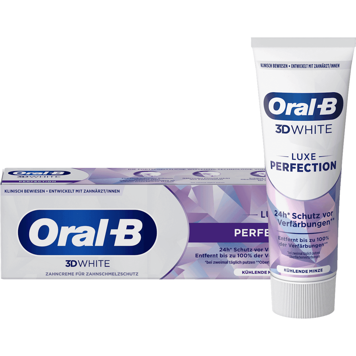 Oral-B Dentifrice 3D White Luxe Perfection, 75 ml — منتج ألماني أصلي في المغرب