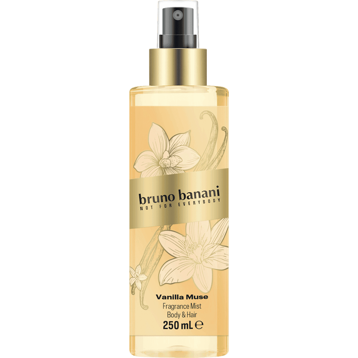 bruno banani Vanilla Muse Brume corporelle Body Mist, 250 ml — منتج ألماني أصلي في المغرب