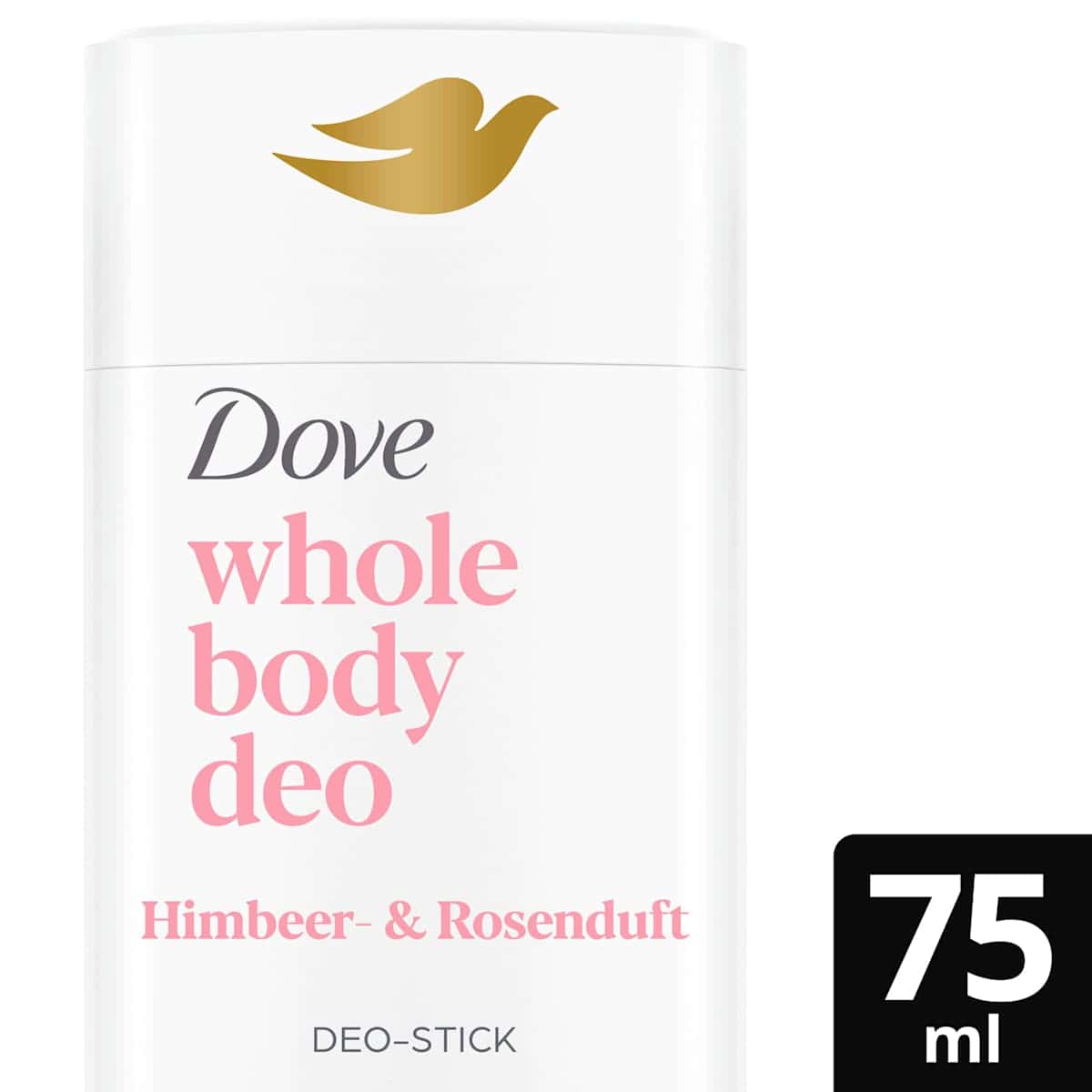 Dove Déodorant stick Whole Body Deo parfum framboise & rose, 75 ml — منتج ألماني أصلي في المغرب