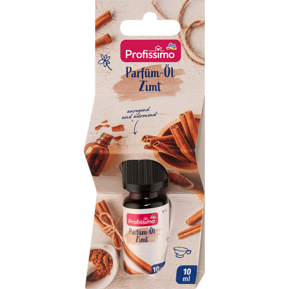 Profissimo Parfüm-oil Zimt, 10 ml (Profissimo Parfüm-Öl Zimt, 10 ml) — authentic German product in Morocco