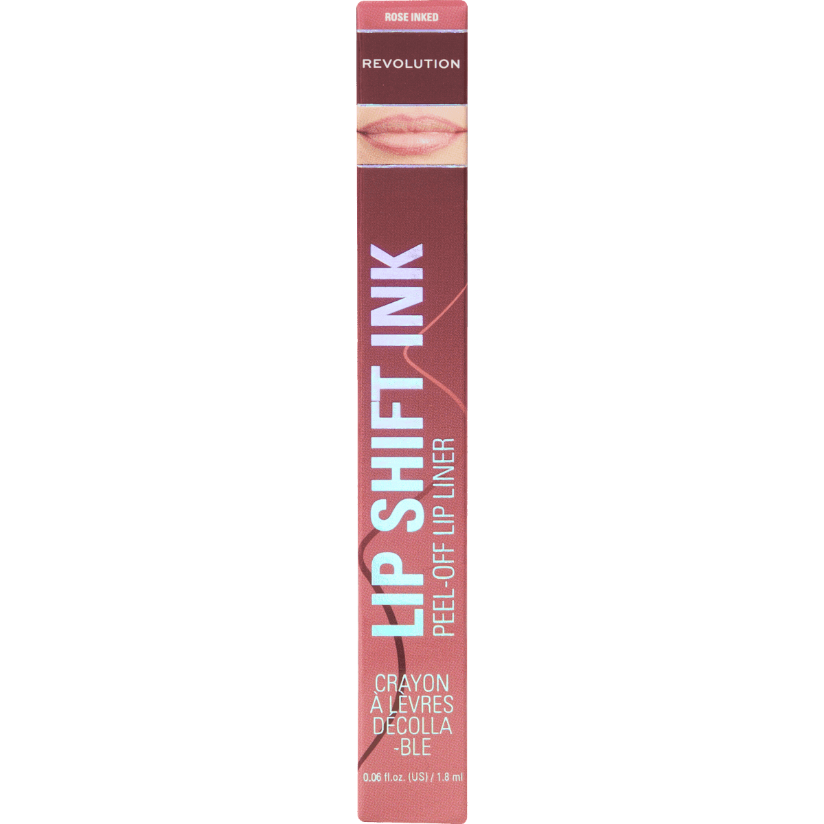REVOLUTION Lipliner Shift Ink PeelStain rose, 1,8 ml — produit allemand authentique au Maroc