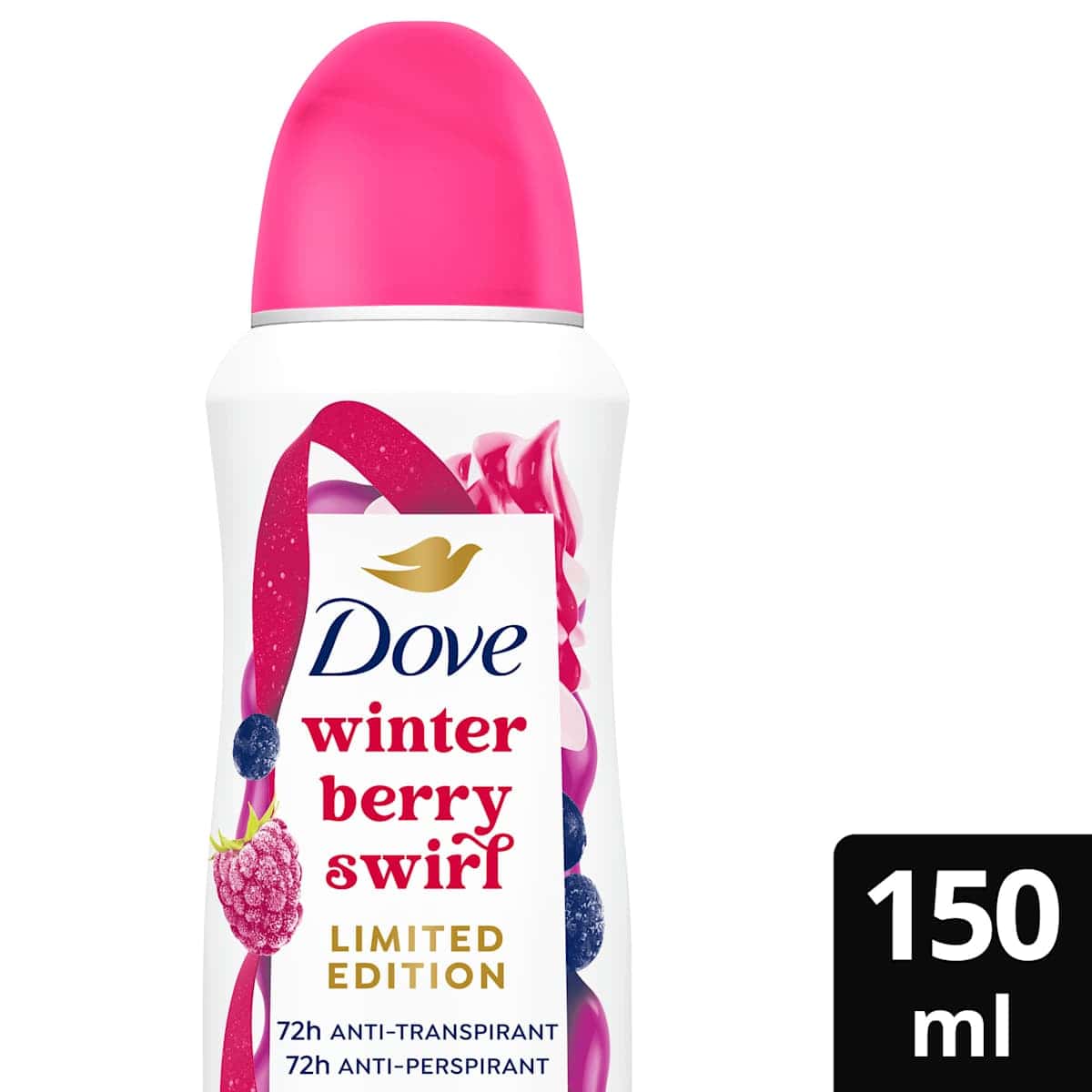 Dove anti-transpirant Déodorant spray Advanced Care winter berry swirl, 150 ml — منتج ألماني أصلي في المغرب