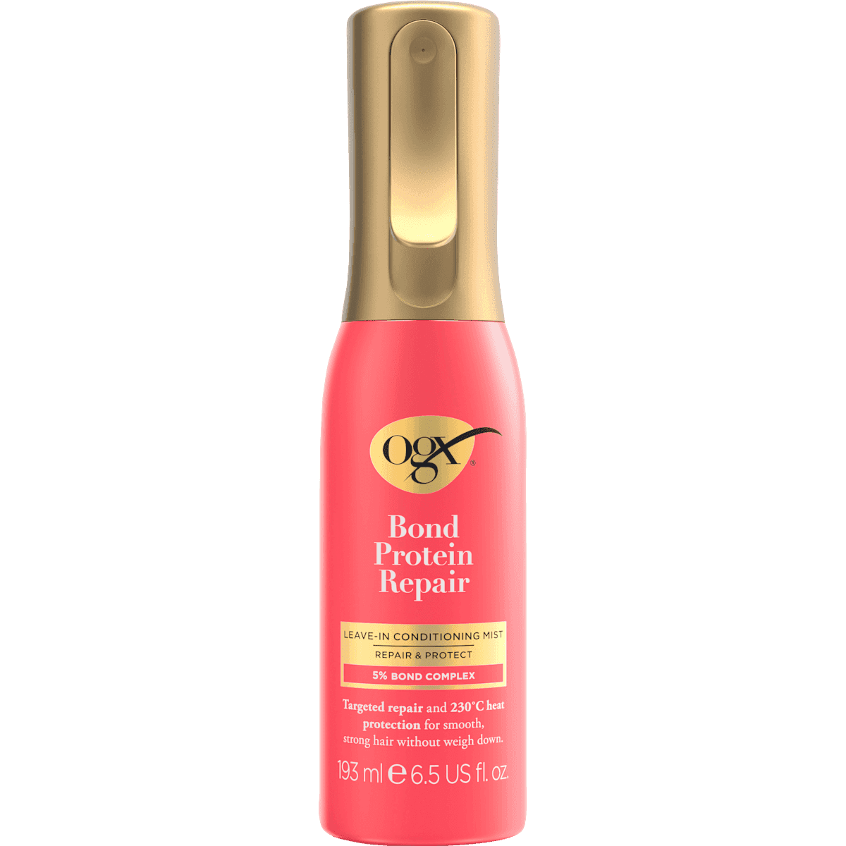 OGX Spray protecteur de chaleur Bond Protein Repair, 193 ml — produit allemand authentique au Maroc