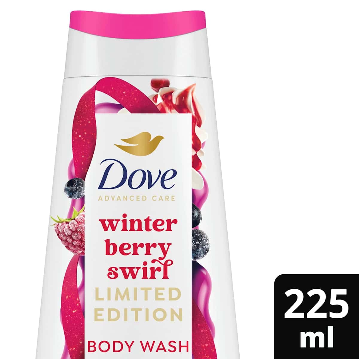 Dove Gel douche winter berry swirl, 225 ml — منتج ألماني أصلي في المغرب