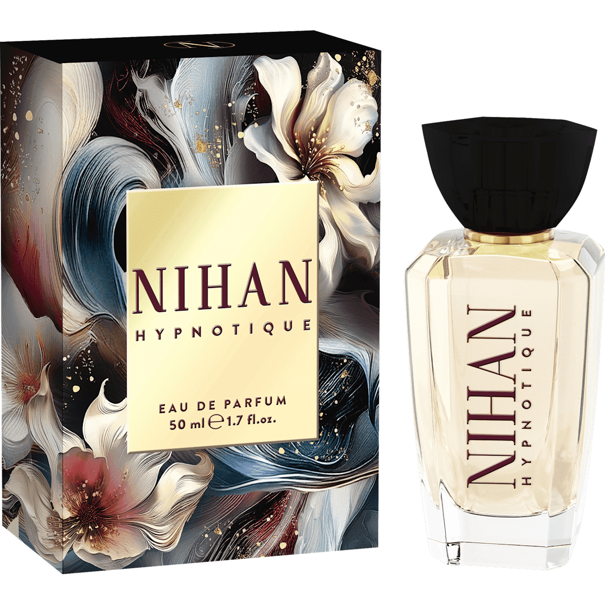 NIHAN Hypnotique Eau de Parfum, 50 ml — produit allemand authentique au Maroc